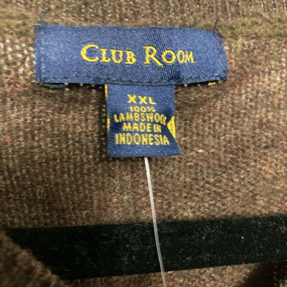 Men's CLUB ROOM Lambswool Sweater NWT - Picture 2 of 7